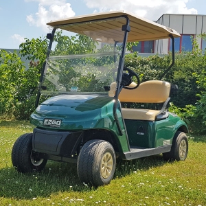 Gebrauchte-Golfcarts-EZGO-TXT-48-grün-Seiteansicht-links-nr2-600x600